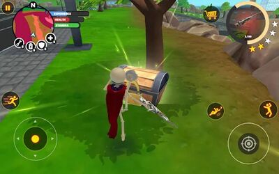 Скачать взломанную Супергерой Стикмэн [Бесплатные покупки] MOD apk на Андроид