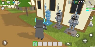 Скачать взломанную Simple Sandbox 2 : Middle Ages [Бесплатные покупки] MOD apk на Андроид