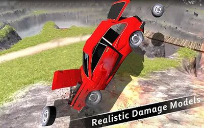 Скачать взломанную Car Crash Test Simulator 3d: Leap of Death [Бесплатные покупки] MOD apk на Андроид