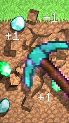 Скачать взломанную PickCrafter - Кликер по горному делу и крафтингу [Много монет] MOD apk на Андроид