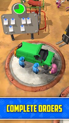 Скачать взломанную Scrapyard Tycoon Idle Game [Много денег] MOD apk на Андроид