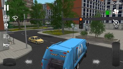 Скачать взломанную Trash Truck Simulator [Много денег] MOD apk на Андроид