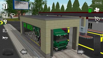 Скачать взломанную Trash Truck Simulator [Много денег] MOD apk на Андроид