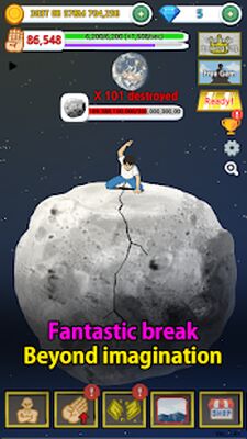 Скачать взломанную Tap Tap Breaking [Много монет] MOD apk на Андроид