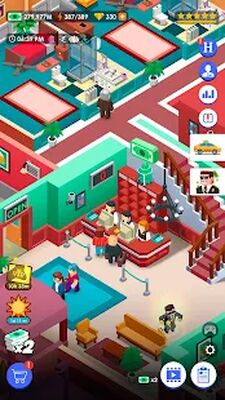 Скачать взломанную Hotel Empire Tycoon－Кликер [Много монет] MOD apk на Андроид