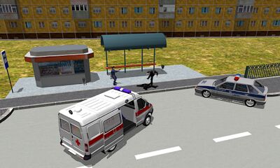 Скачать взломанную Симулятор Скорой Помощи 3D [Много монет] MOD apk на Андроид