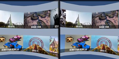 Скачать взломанную VR Thrills: Roller Coaster 360 (Cardboard Game) [Много монет] MOD apk на Андроид