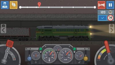 Скачать взломанную Train Simulator: поезд игра 2D [Много монет] MOD apk на Андроид
