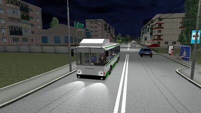 Скачать взломанную Симулятор троллейбуса 3D 2018 [Много денег] MOD apk на Андроид