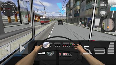 Скачать взломанную Симулятор троллейбуса 3D 2018 [Много денег] MOD apk на Андроид