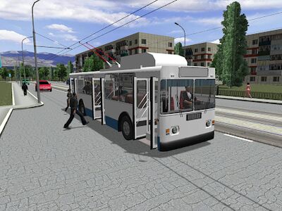 Скачать взломанную Симулятор троллейбуса 3D 2018 [Много денег] MOD apk на Андроид