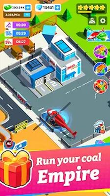 Скачать взломанную Coal Mining Inc. [Мод меню] MOD apk на Андроид
