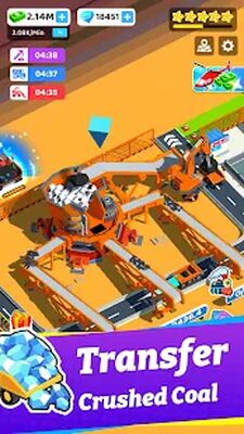 Скачать взломанную Coal Mining Inc. [Мод меню] MOD apk на Андроид