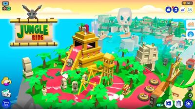 Скачать взломанную Idle Theme Park - Tycoon Game [Много монет] MOD apk на Андроид