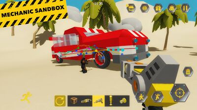 Скачать взломанную Evercraft Mechanic: Sandbox [Бесплатные покупки] MOD apk на Андроид