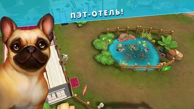 Скачать взломанную Pet Hotel  [Бесплатные покупки] MOD apk на Андроид