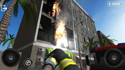 Скачать взломанную Fire Engine Simulator [Мод меню] MOD apk на Андроид
