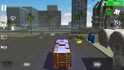 Скачать взломанную Fire Engine Simulator [Мод меню] MOD apk на Андроид