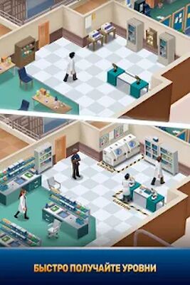 Скачать взломанную Idle Police Tycoon－Police Game [Мод меню] MOD apk на Андроид