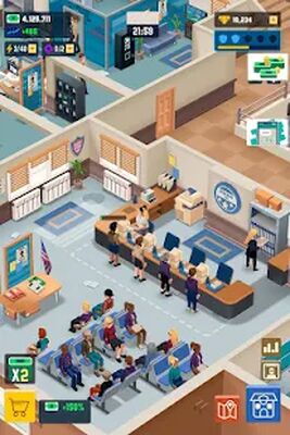 Скачать взломанную Idle Police Tycoon－Police Game [Мод меню] MOD apk на Андроид