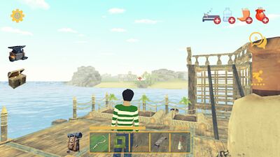Скачать взломанную Ocean Survival: Multiplayer - Рафт Симулятор [Много монет] MOD apk на Андроид