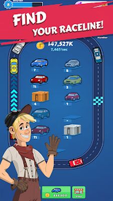 Скачать взломанную Merge Car game idle tycoon [Много денег] MOD apk на Андроид