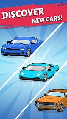 Скачать взломанную Merge Car game idle tycoon [Много денег] MOD apk на Андроид