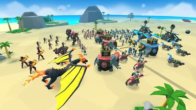 Скачать взломанную Epic Battle Simulator 2 [Бесплатные покупки] MOD apk на Андроид