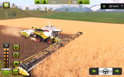 Скачать взломанную Верховный Тракторная игра [Много денег] MOD apk на Андроид