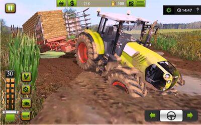 Скачать взломанную Верховный Тракторная игра [Много денег] MOD apk на Андроид