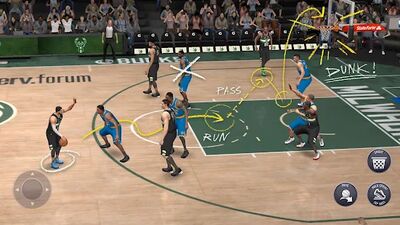Скачать взломанную NBA LIVE Mobile Баскетбол [Бесплатные покупки] MOD apk на Андроид