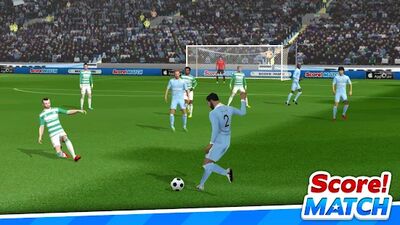 Скачать взломанную Score! Match - онлайн футбол [Мод меню] MOD apk на Андроид