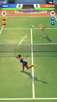 Скачать взломанную Tennis Clash: Multiplayer Game [Много денег] MOD apk на Андроид