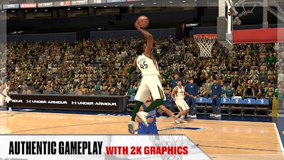 Скачать взломанную NBA 2K Mobile Basketball Game [Много монет] MOD apk на Андроид