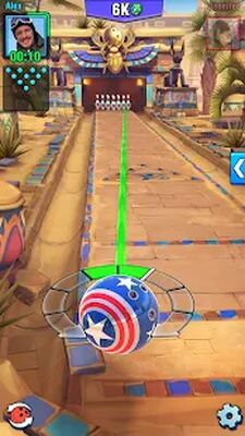 Скачать взломанную Bowling Crew — 3D боулинг игра [Бесплатные покупки] MOD apk на Андроид