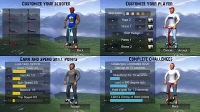 Скачать взломанную Scooter Freestyle Extreme 3D [Много монет] MOD apk на Андроид