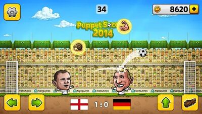 Скачать взломанную Кукольный футбол - Футбол [Много денег] MOD apk на Андроид