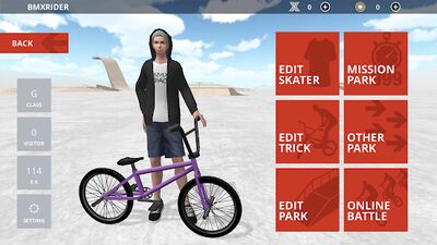 Скачать взломанную BMX Space [Много денег] MOD apk на Андроид