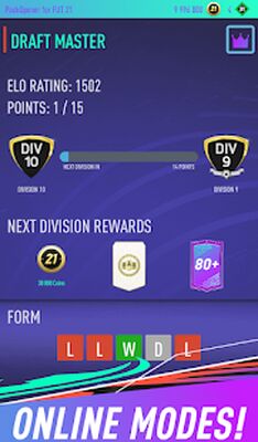 Скачать взломанную Pack Opener for FUT 21 [Бесплатные покупки] MOD apk на Андроид