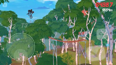 Скачать взломанную Pumped BMX Flow [Много денег] MOD apk на Андроид