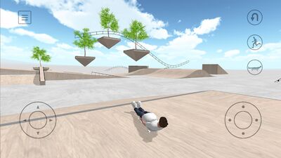 Скачать взломанную Skate Space [Мод меню] MOD apk на Андроид