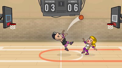 Скачать взломанную Basketball Battle (Баскетбол) [Бесплатные покупки] MOD apk на Андроид