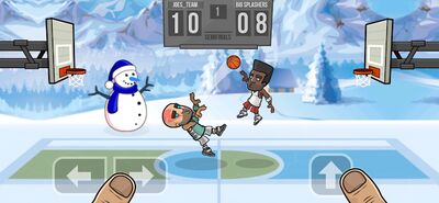Скачать взломанную Basketball Battle (Баскетбол) [Бесплатные покупки] MOD apk на Андроид