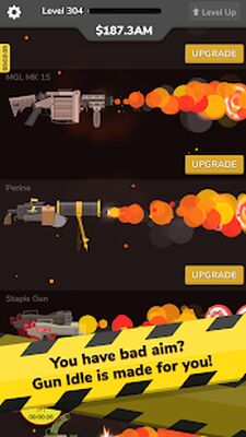 Скачать взломанную Gun Idle [Мод меню] MOD apk на Андроид