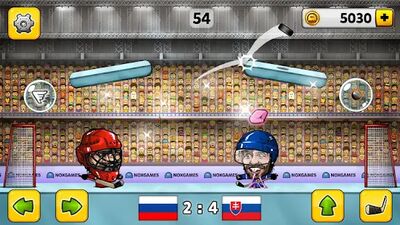 Скачать взломанную паппет хоккей с шайбой [Бесплатные покупки] MOD apk на Андроид
