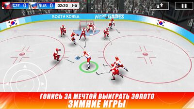 Скачать взломанную Hockey Nations 18 [Много монет] MOD apk на Андроид