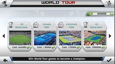 Скачать взломанную Теннис пальцем 3D - Tennis [Много монет] MOD apk на Андроид