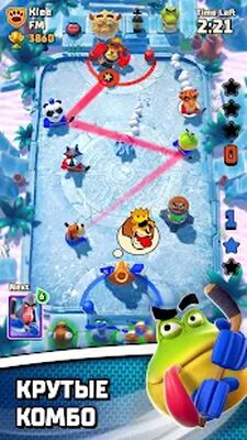 Скачать взломанную Rumble Hockey [Много денег] MOD apk на Андроид