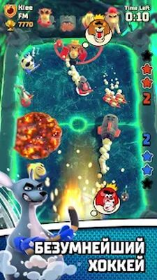 Скачать взломанную Rumble Hockey [Много денег] MOD apk на Андроид