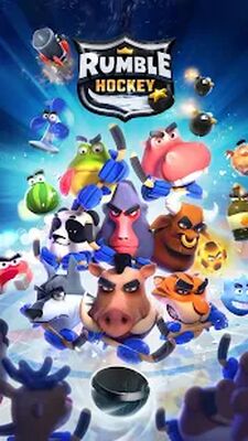 Скачать взломанную Rumble Hockey [Много денег] MOD apk на Андроид